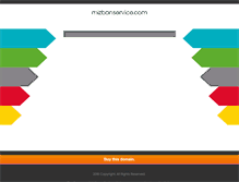 Tablet Screenshot of mizbanservice.com